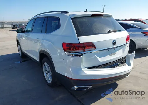 2021 Volkswagen Atlas 2.0T S z USA, uszkodzony, nr VIN 1V2GP2CA6MC523794